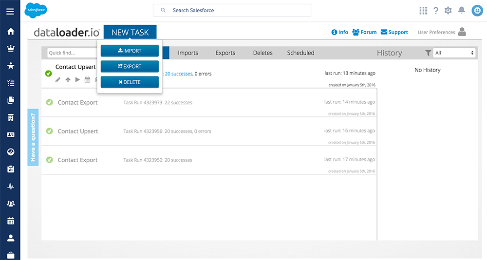 dataloader appexchange