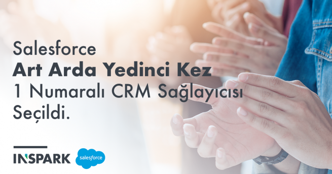 Salesforce Art Arda Yedinci Kez 1 Numaralı CRM Sağlayıcısı Seçildi